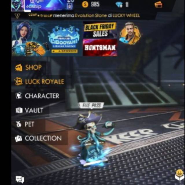 Akun Free Fire Polosan Murah Shopee Indonesia