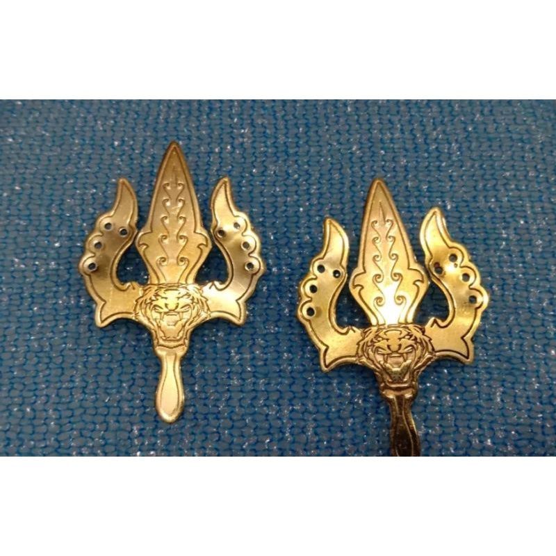 PIN Garputala Bros trisula kuningan