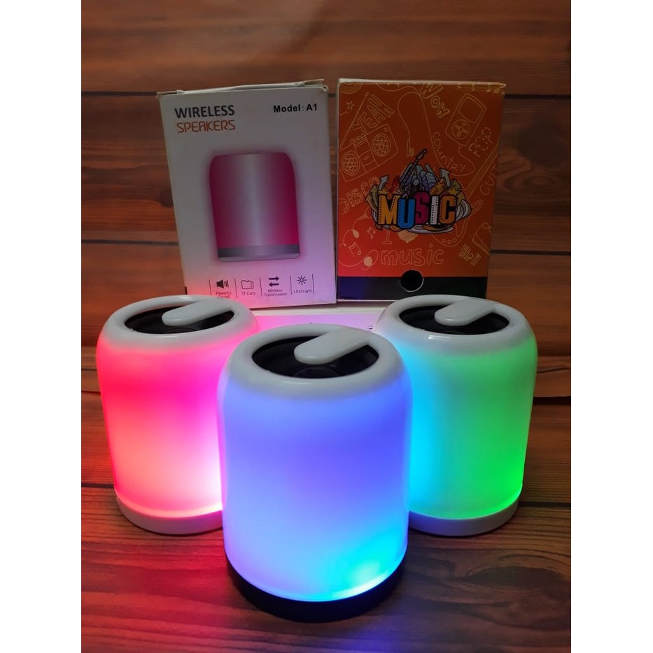 Speaker Bluetooth A1 Mini Smart Touch Lamp/Lampu Bunglon