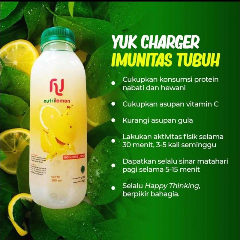 

Nutrilemon pure lemon asli