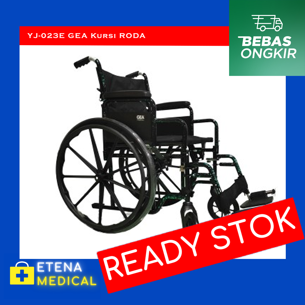 Kursi Roda Gea YJ-023E Black & Green