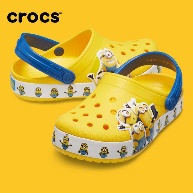 crocs yellow kids