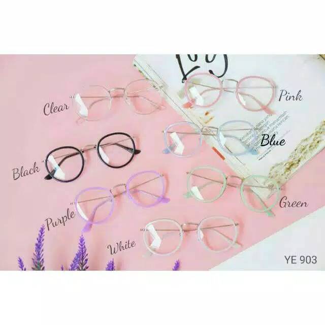 Frame kacamata korea unisex / kacamata korea kekinian