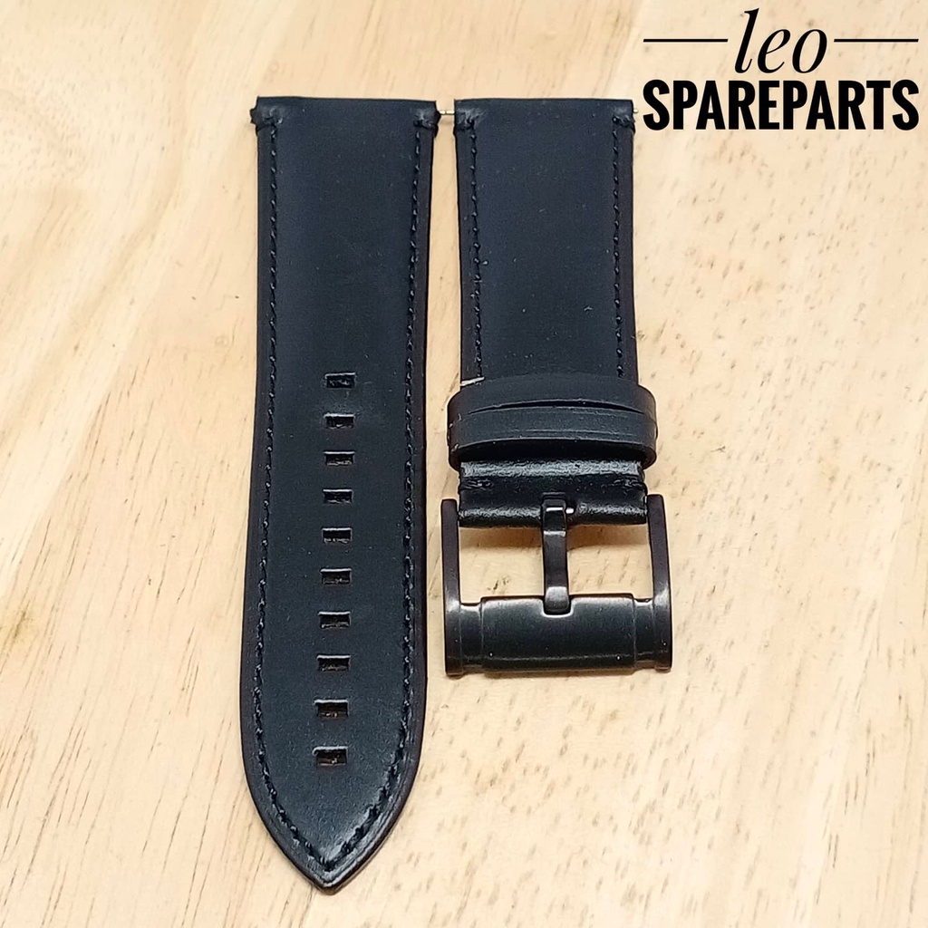 Tali jam kulit / 24mm