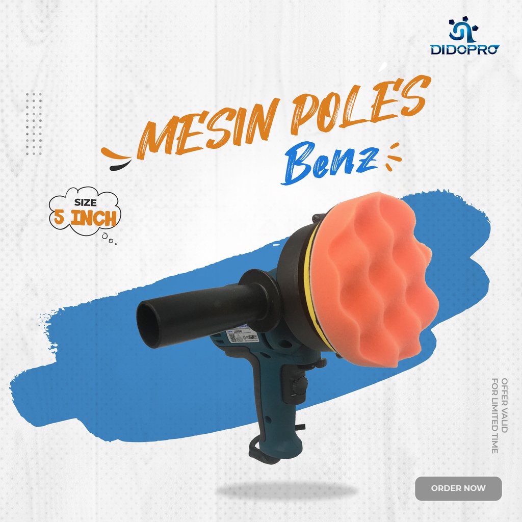 Mesin Poles Benz Mesin Polisher 5 inchi Poles Bodi Mobil Motor