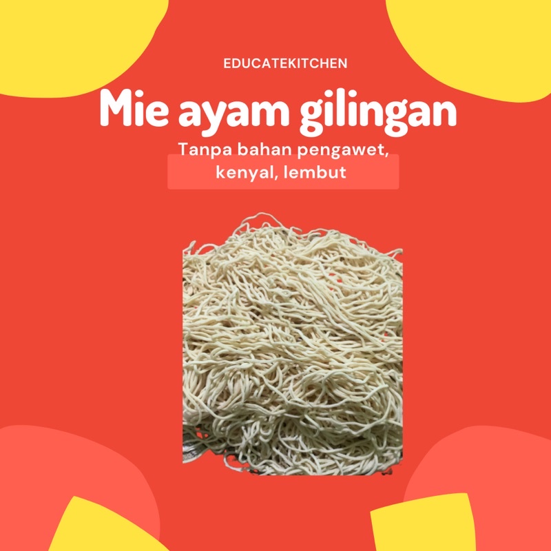 Mie ayam Giling 1Kg Home made