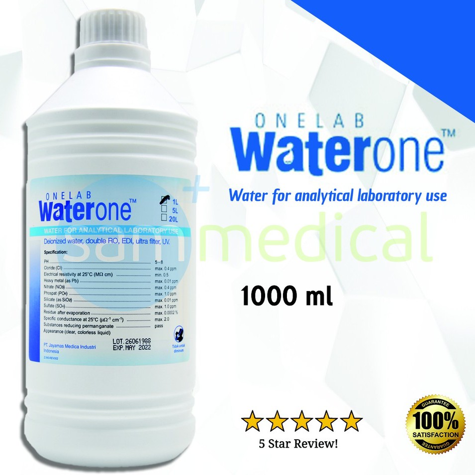 Jual One Lab Water One Aquadest Shopee Indonesia