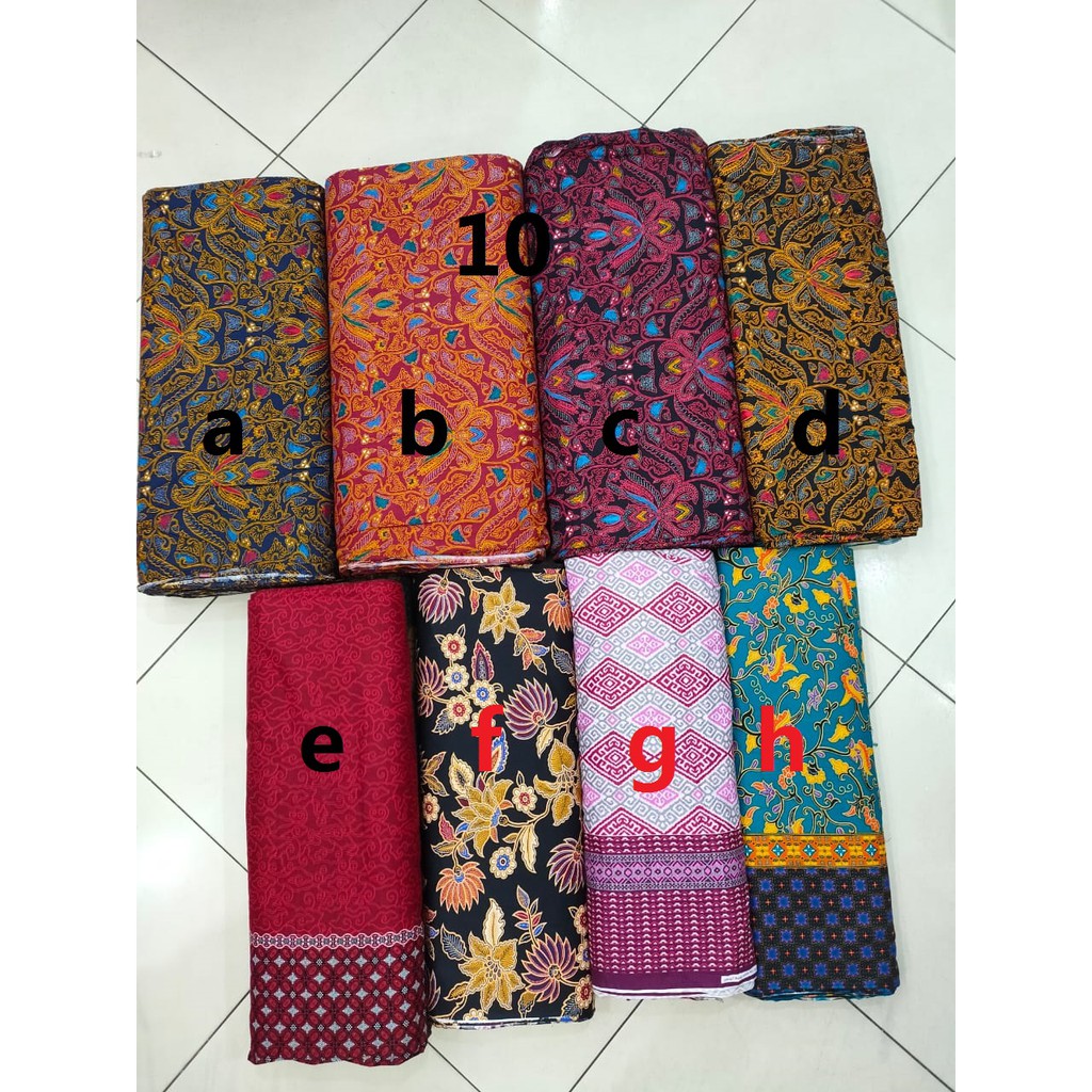 BAHAN KATUN BATIK ADEM METERAN