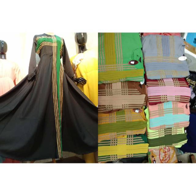 Gamis amunsen salur mix ceruty by kinaro