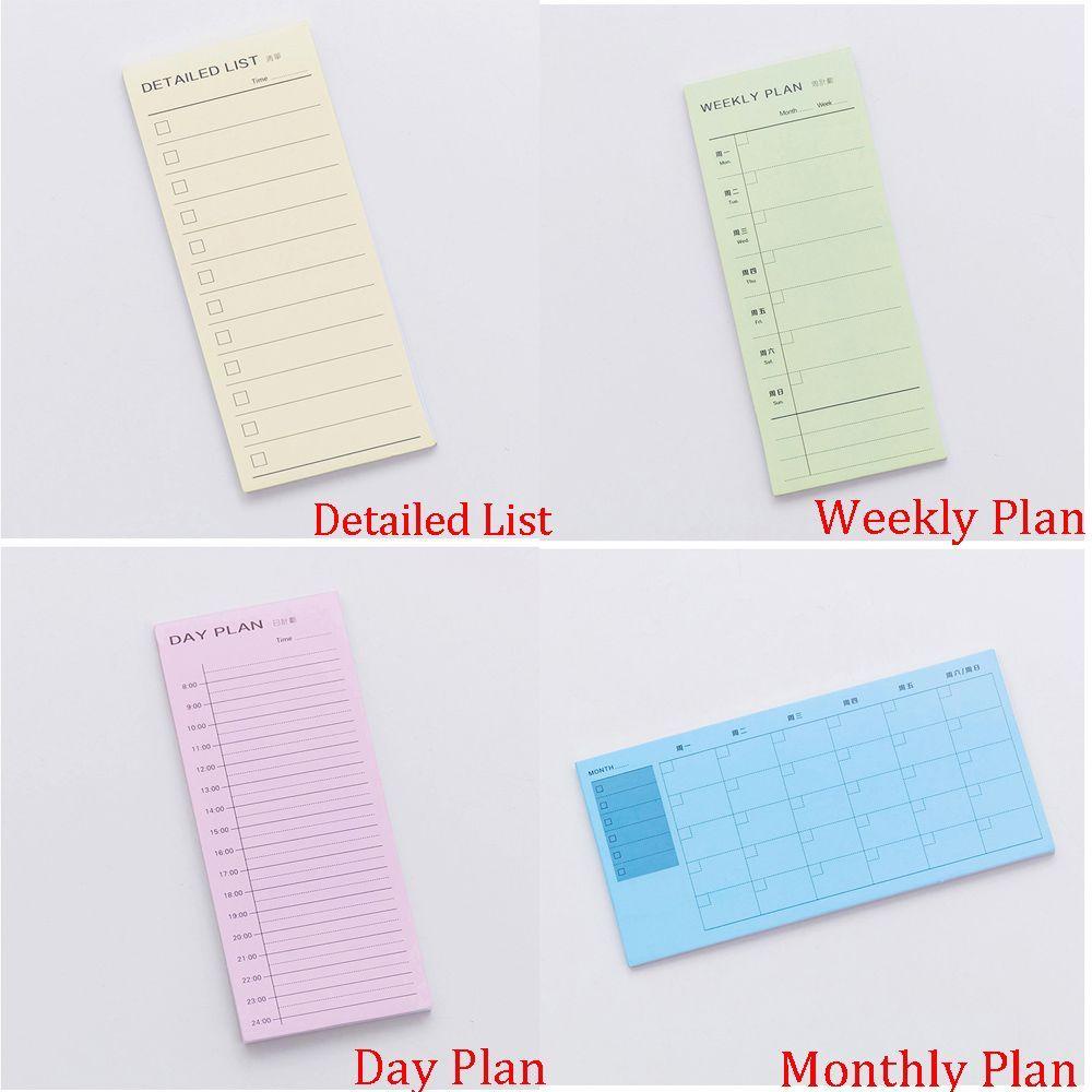 Pineapple Detailed List Stationery Copybook Day Planner Paket Minggu Kertas Stiker