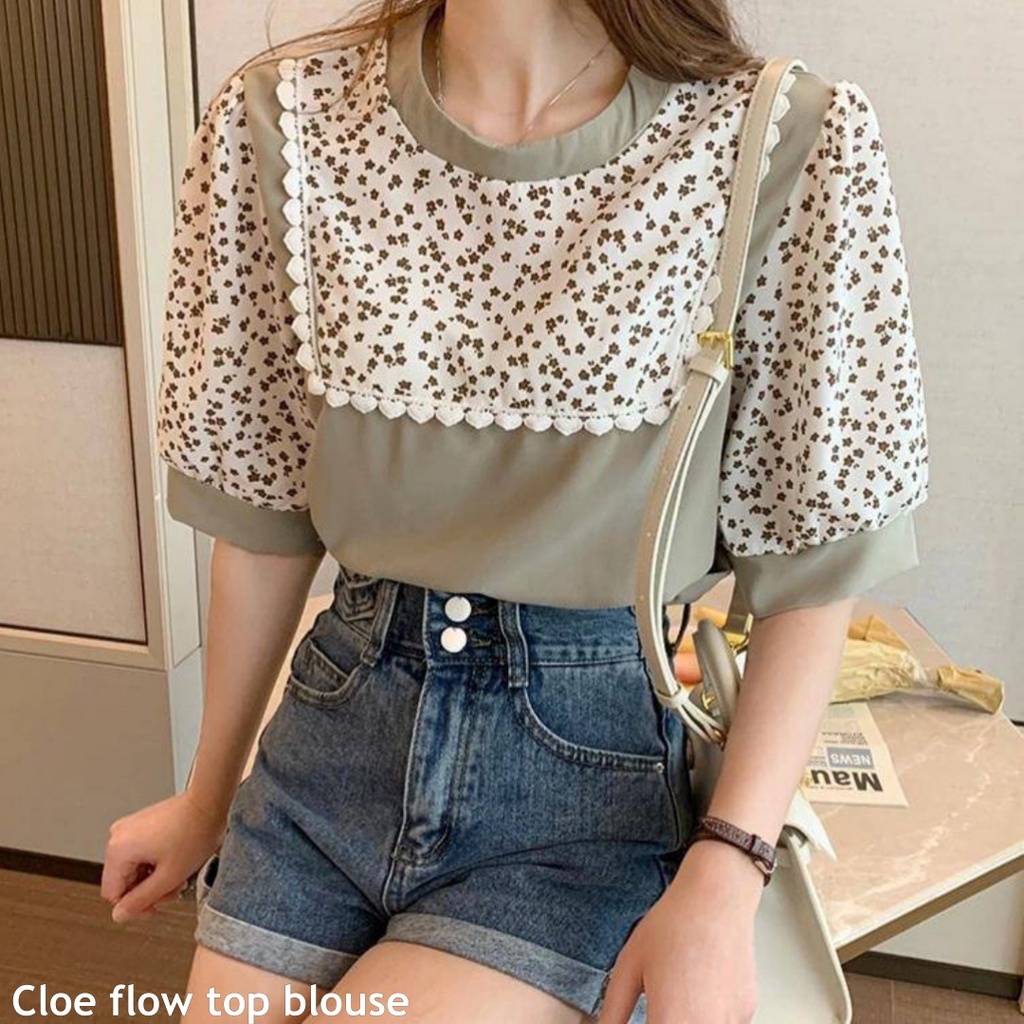 Cloe flow top blouse - Thejanclothes
