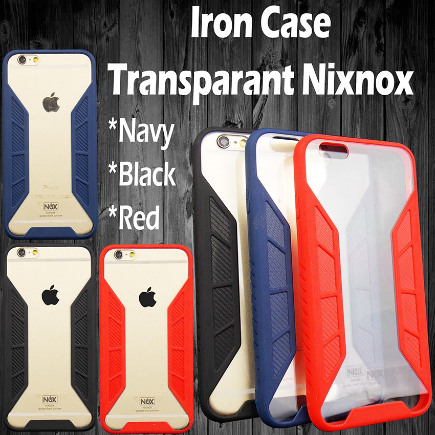 Ironcase Transparan Nix Nox + Packing For Samsung/Iphone/Xiaomi/Oppo/VIVO