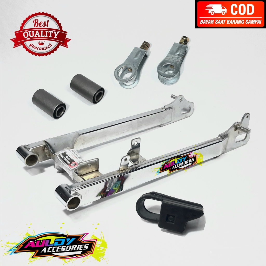 Fork Swing Arm Arem Lengan Ayun Yamaha Rx King Crome Crom Tebal Full Set Standart Capit Udang Urang 