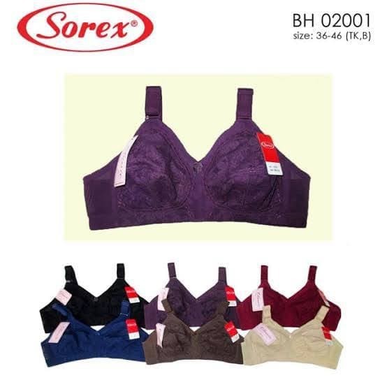 bh bra classic sorex 02001 tanpa busa tanpa kawat big size