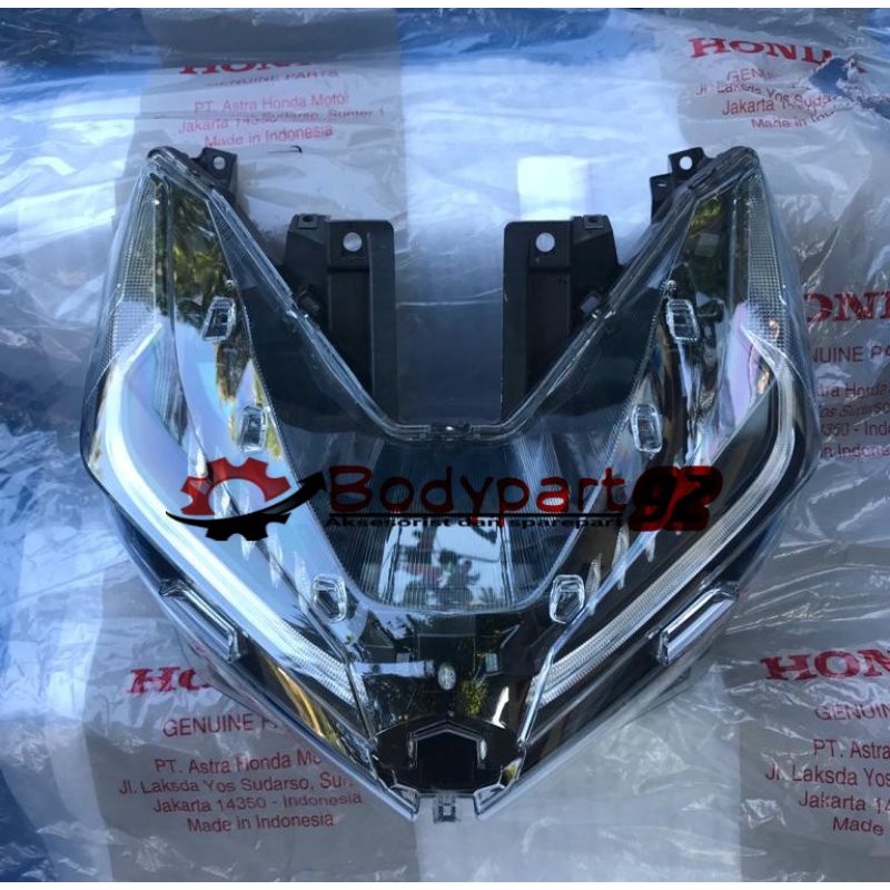 Headlamp lampu Depan All New Vario 125 150 Esp Iss Led 2018 2021 Ori