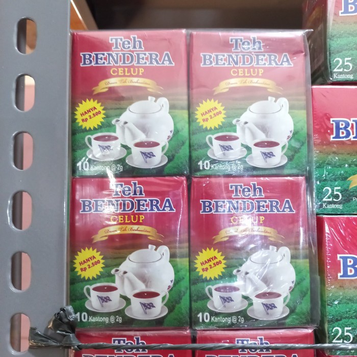 

Teh bendera Celup Sachet - Melati