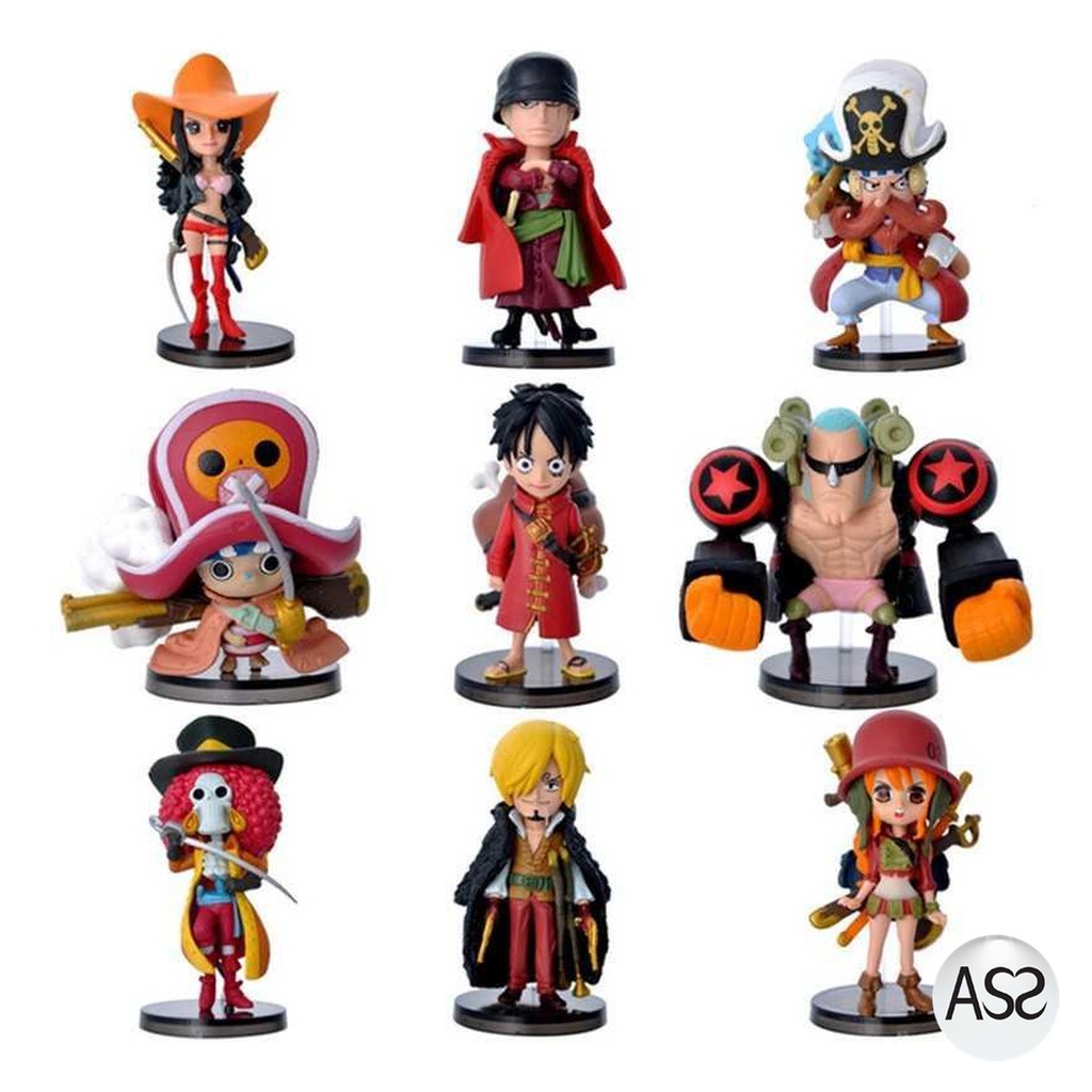 ASS Shop - Action Figure One Piece 9 PCS