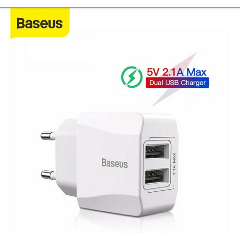 Charger basesus dual usb charge us plug compact travel charger