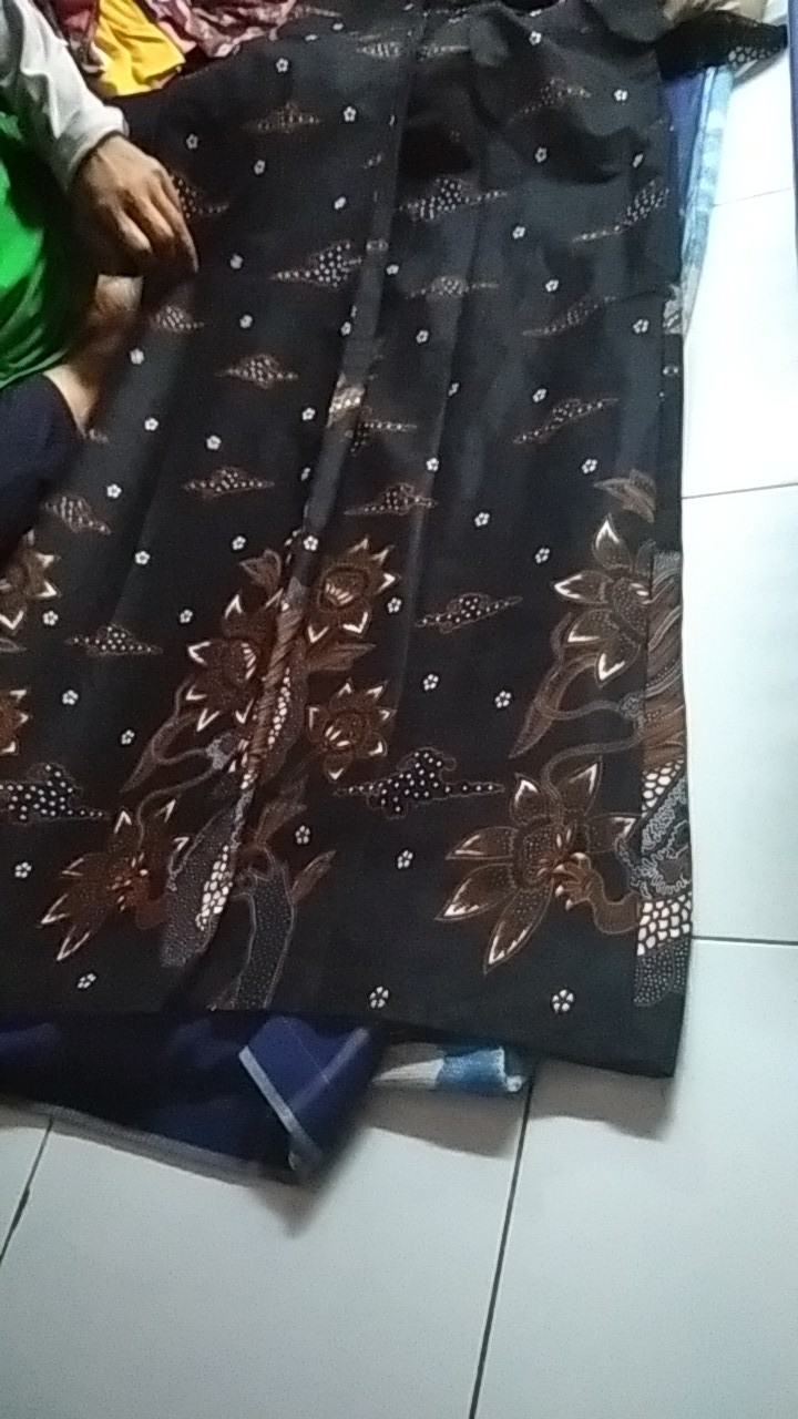 Gamis Batik Sriwedari Maxi Modern Jumbo Bumil/busui Katun
