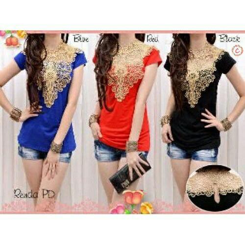 baju wanita bahan spandek rayon+rendah krancang uk M