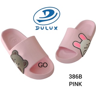 sogo DULUX 386B Sandal Kokop karet Jelly wanita Import motif Kelinci Size 36--40