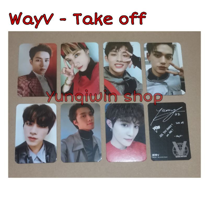 photocard wayv take off unoff