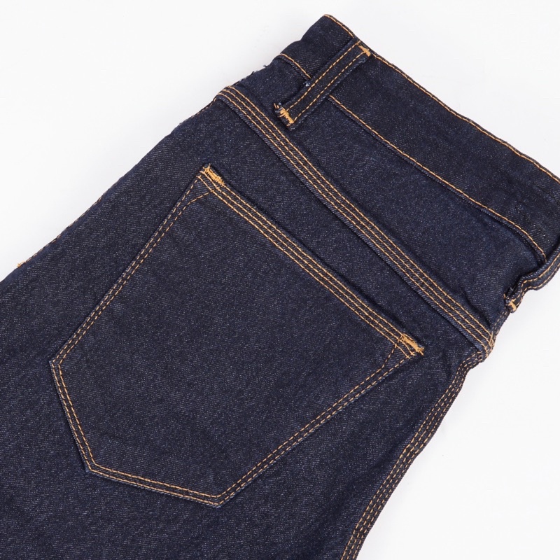 CELANA JEANS DENIM PANJANG PRIA NAVY SLIMFIT STRETCH