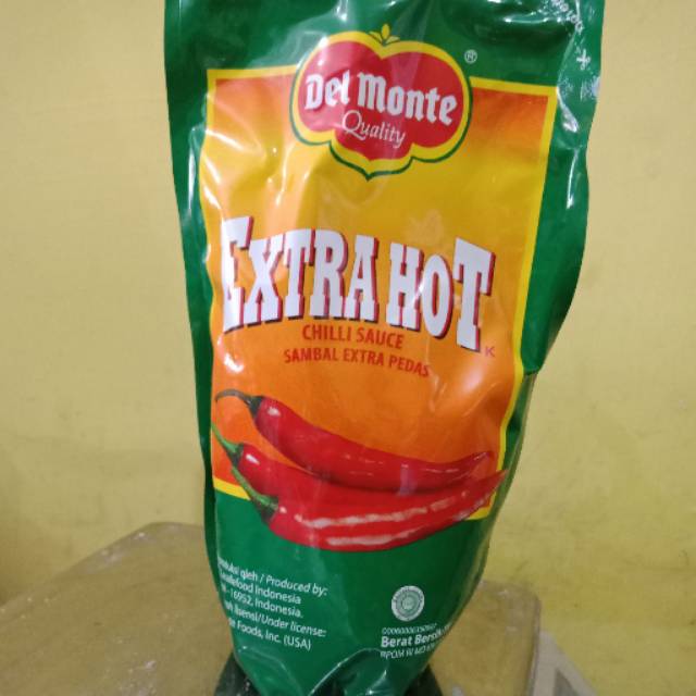 

Delmonte sambal extra hot 1000 gram