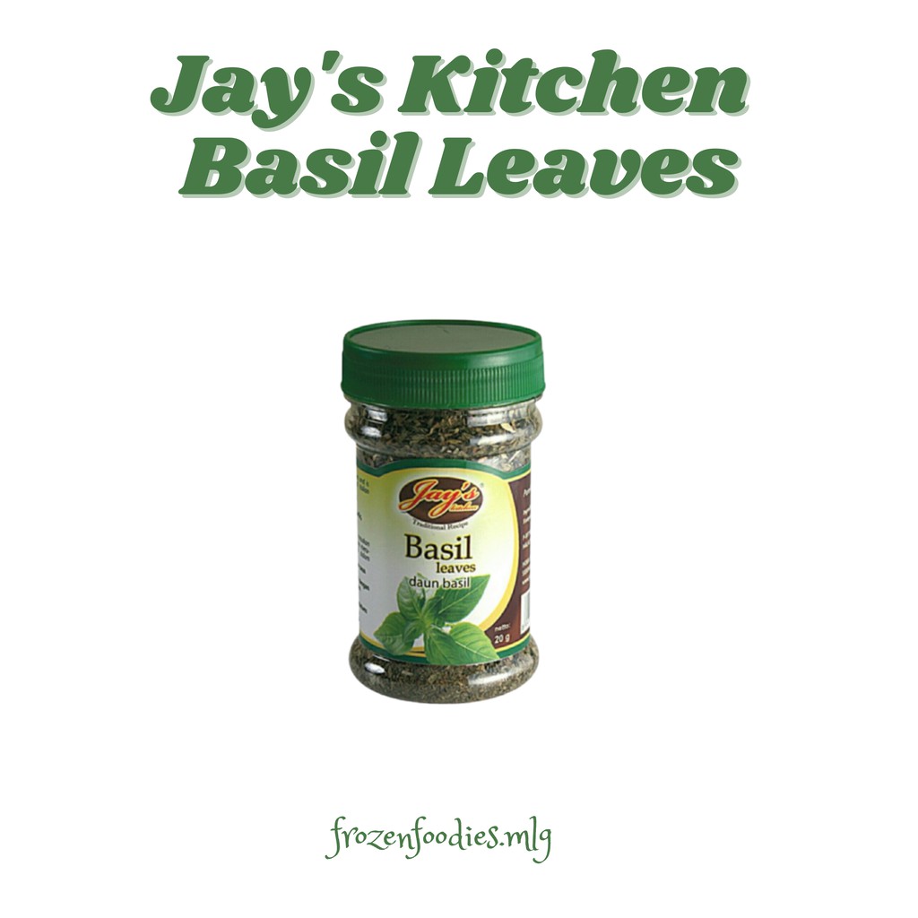 

Jay's Kitchen Basil Leaves (Daun Basil) 20 gr - Ready Malang