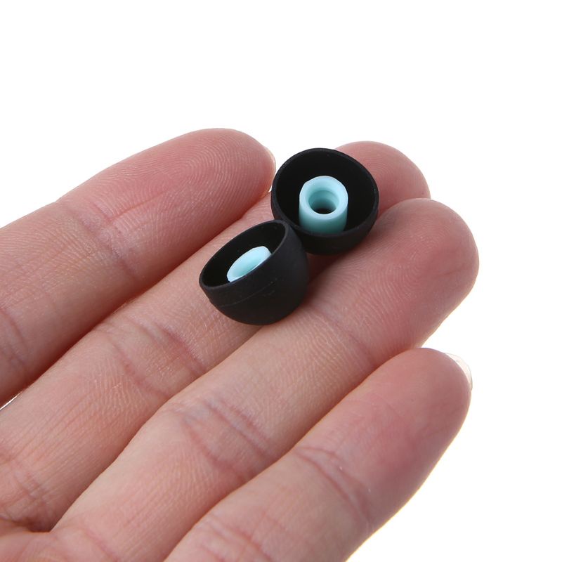 btsg 4 Pairs(XS/S/M/L) Soft Silicone Ear Pads Earphone Eartips Suit for 90% In-ear Earbuds Cover Accessories for Sony Headphone