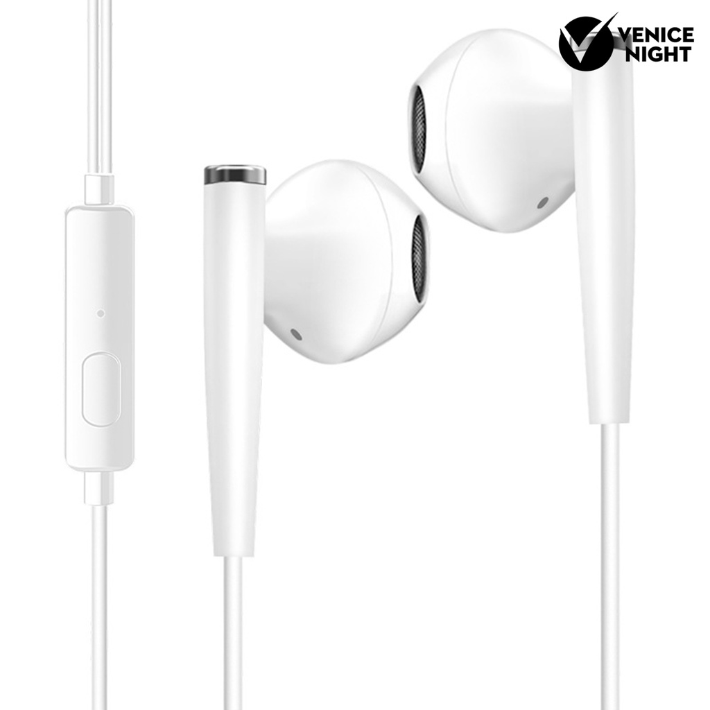 (VNEP) (Berkabel) Earphone In ear Super Bass Ergonomis Dengan Kabel Jack 3.5mm