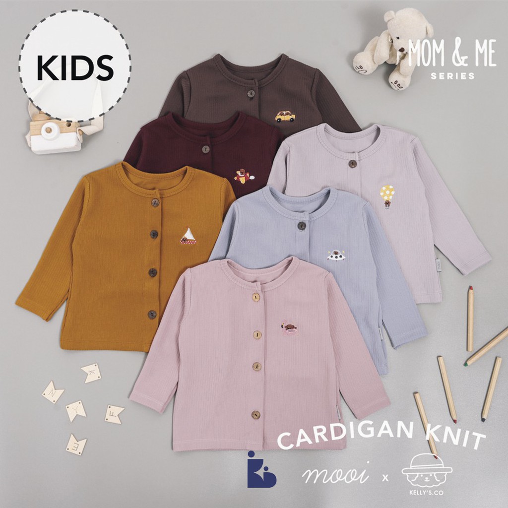 Mooi Cardigan Kids X Kelly's Co