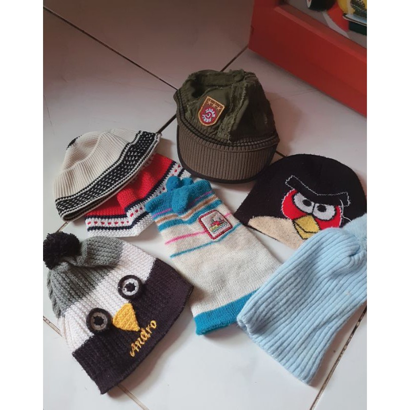 preloved topi anak
