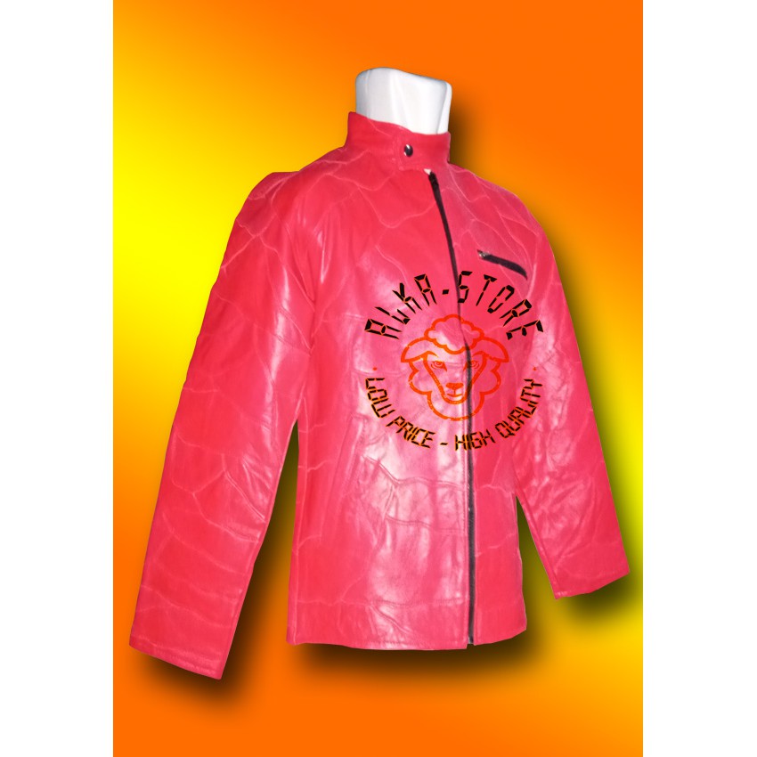 Jaket Kulit Pria , Kulit Domba Sambungan Asli Garut New Style