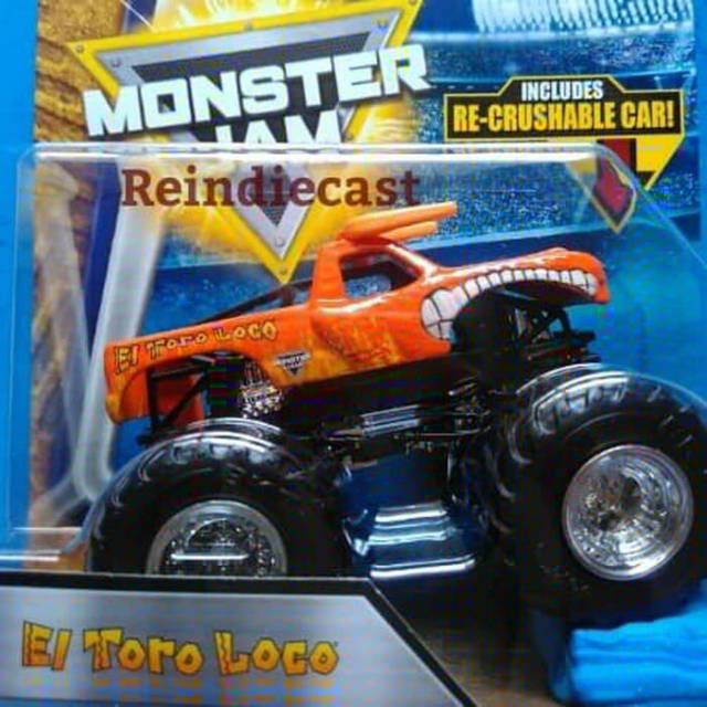 el toro loco monster jam hot wheels
