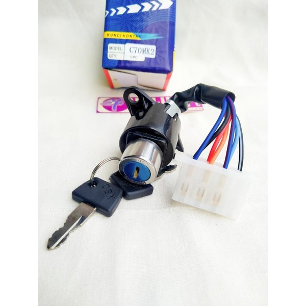 SUper seller kunci kontak honda c70 kabel 7