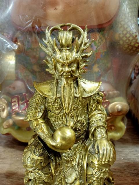 Jual patung dewa raja naga / hai ling ong - kuningan 10 inch | Shopee ...