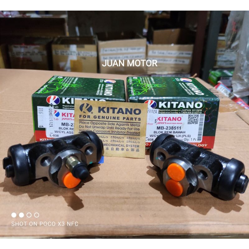 master rem belakang/wheel cylinder/kower rem L300 diesel KITANO ORIGINAL