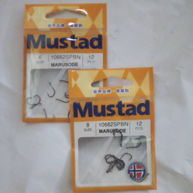 Kail Pancing mustad marusode ukur 8