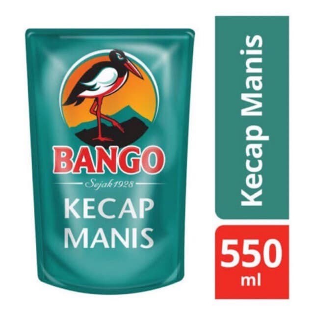 MRH KECAP BANGO 550ML REFILL KECAP MANIS