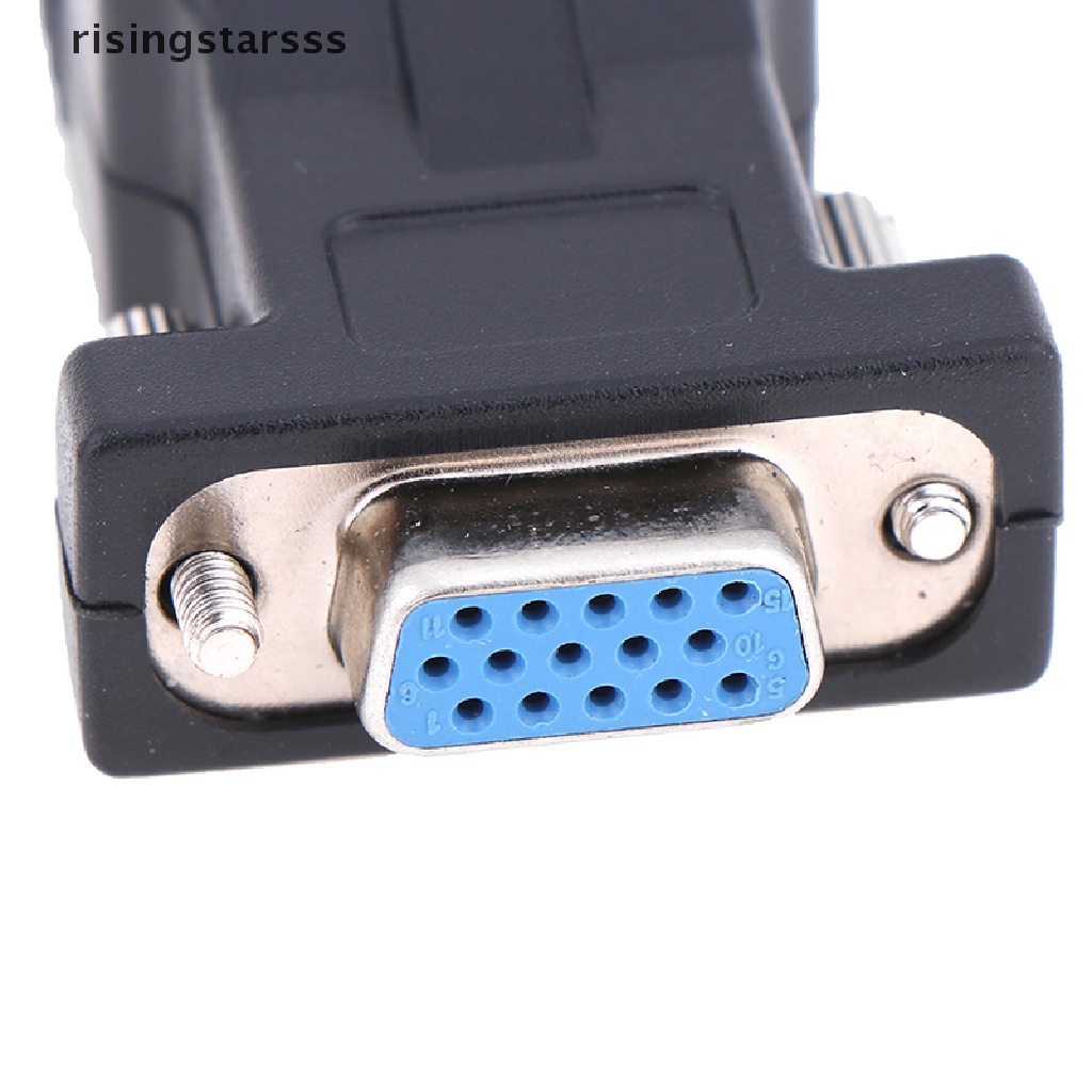 Rsid Adapter Konektor Lan Ethernet Vga Male Ke Rj45