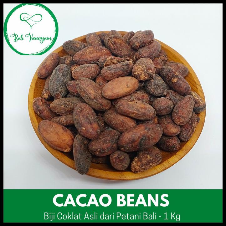 

DISKON TERBATAS !!! BIJI COKLAT ANTIOKSIDAN / RAW CACAO BEAN NATURAL / KAKAO ORGANIK 1KG TERLARIS