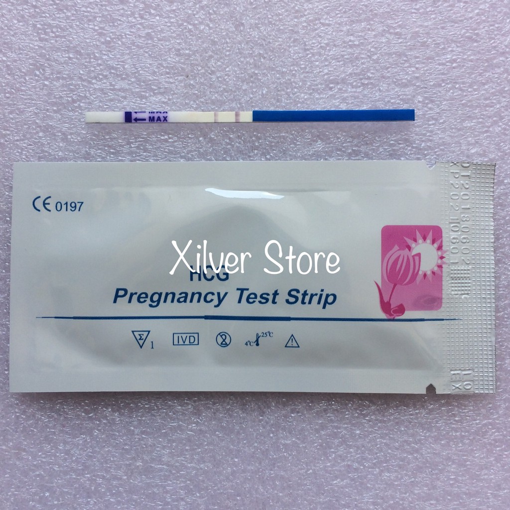 Testpack HCG Strip / Tes Hamil Kehamilan Tespek Pregnancy Test White