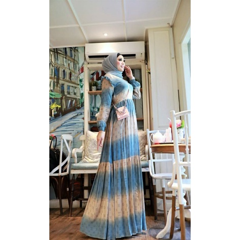 Pm Maxi Aufa Lv Maxi /Dress/Gamis/Fashion Muslimah/