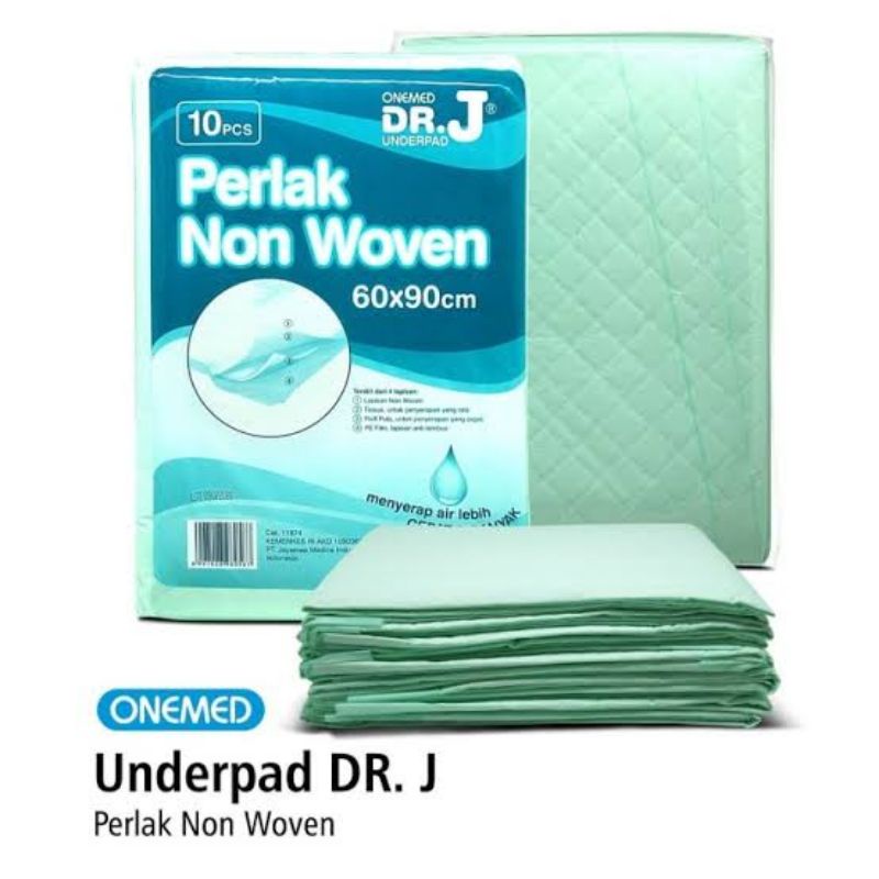 underpad dr j alas popok 60x90 perlembar