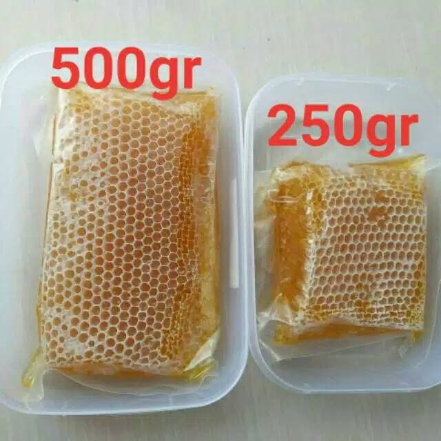 

Madu asli sarang lebah murni (ORIGINAL) Apismelifera netto 250 gram