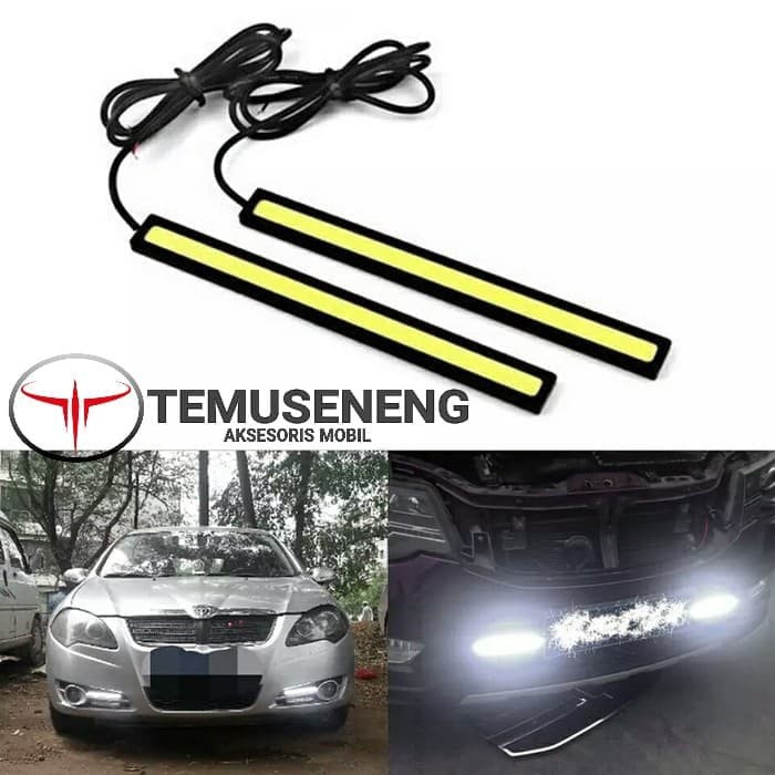 [ Sepasang ] Lampu Mobil Led Plasma 17 Cm Senja Kabut Daytime Running Ligh