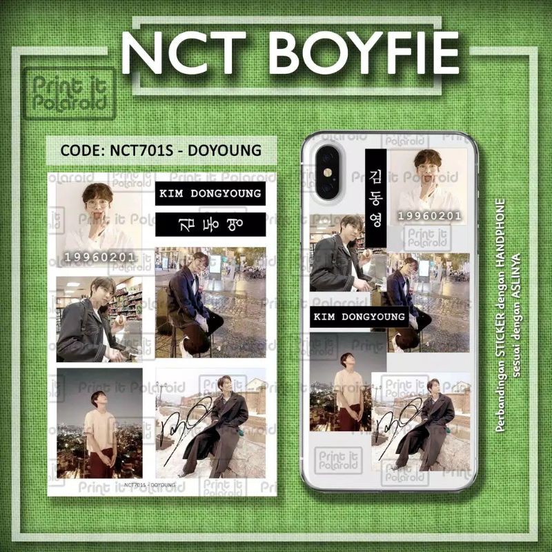 

Case stiker NCT BOYFIE