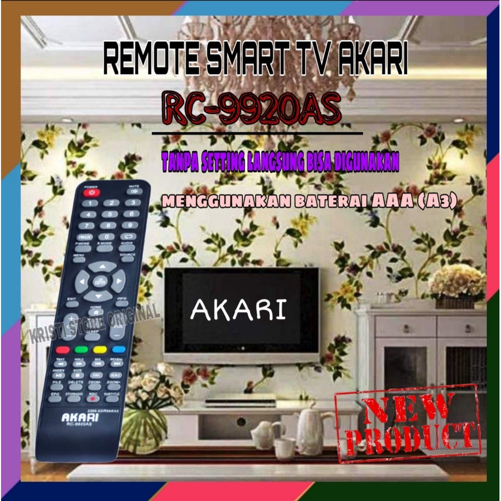 REMOTE TV SMART AKARI DIGITAL