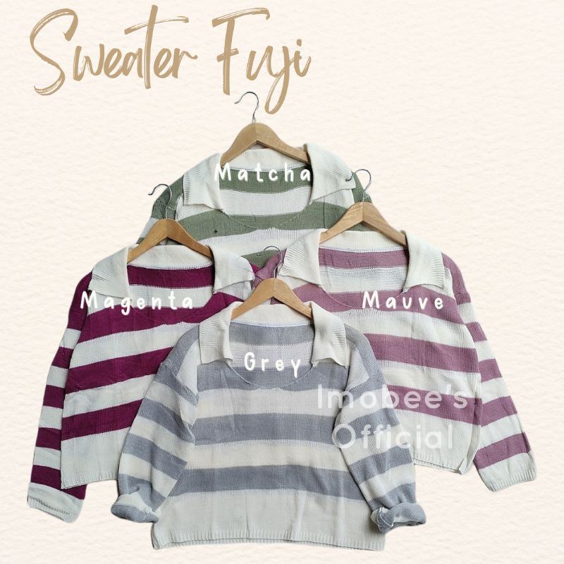 FUJI CROP SWEATER BLASTER SALUR